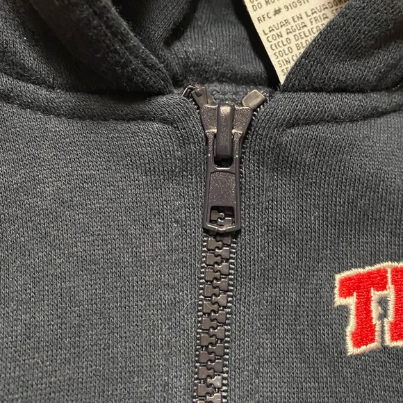 Houston Texans Jacket Baby 18 Months Toddler Unisex Navy Zip Up NFL Hoodie New - Picture 9 of 14